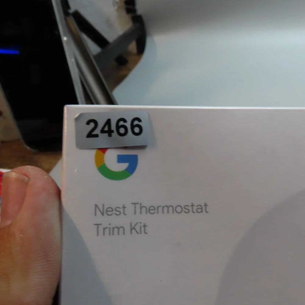 Google Nest Thermostat Trim Kit - Snow (GZZN7)‎ - GA01837-US - Sealed FREE SHIP